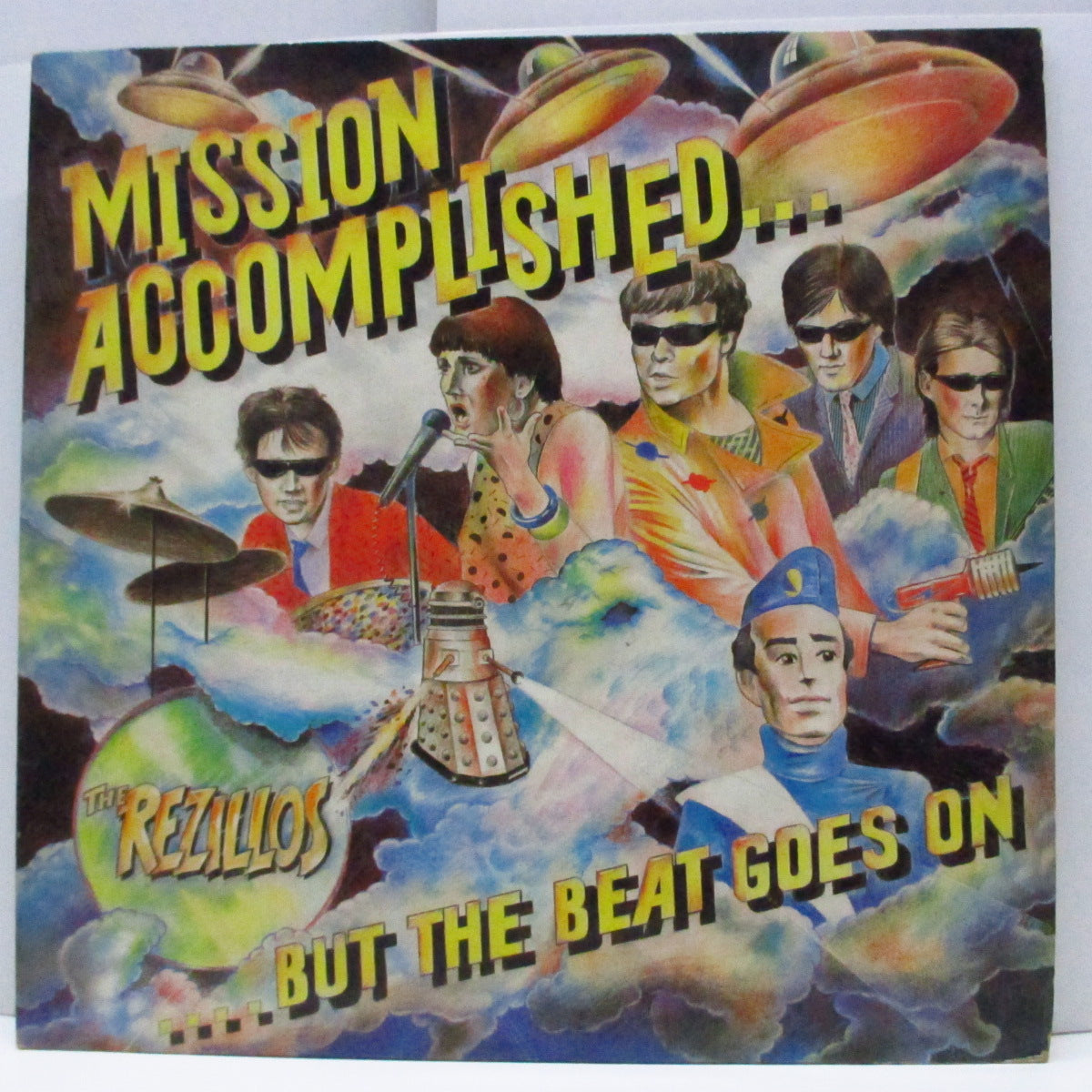 REZILLOS, THE (ザ・レジロス) - Mission Accomplished...But The Beat Goes On (UK オリジナル LP#2+インナー)