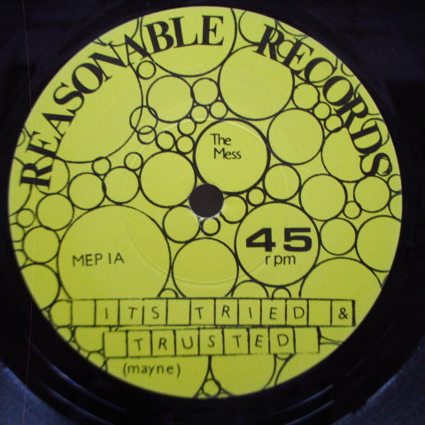MESS, THE - Tried And Trusted (UK Orig.7")