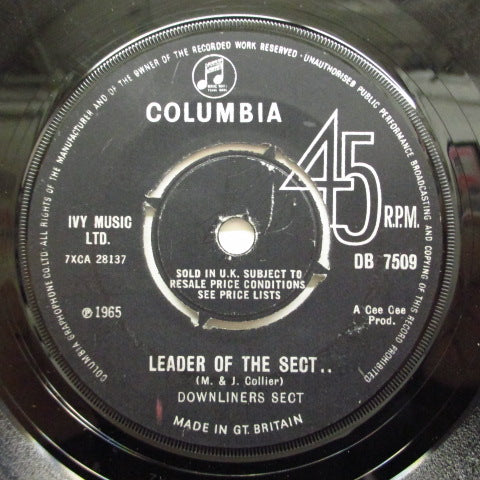 DOWNLINERS SECT (ダウンライナーズ・セクト) - Leader Of The Sect (UK:Orig.+CS!)