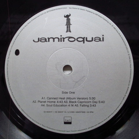 JAMIROQUAI (ジャミロクワイ) - Synkronized (UK オリジナル LP+インナー/見開きジャケ) '99年4thアルバム