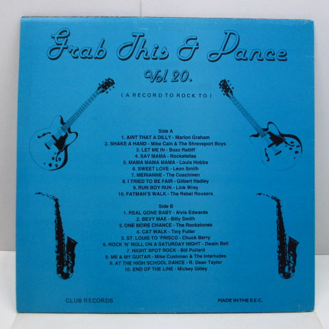 V.A. (50's & 60's R&B/ロカビリー人気コンピ) - Grab This & Dance Vol.20 (UK Orig.LP)