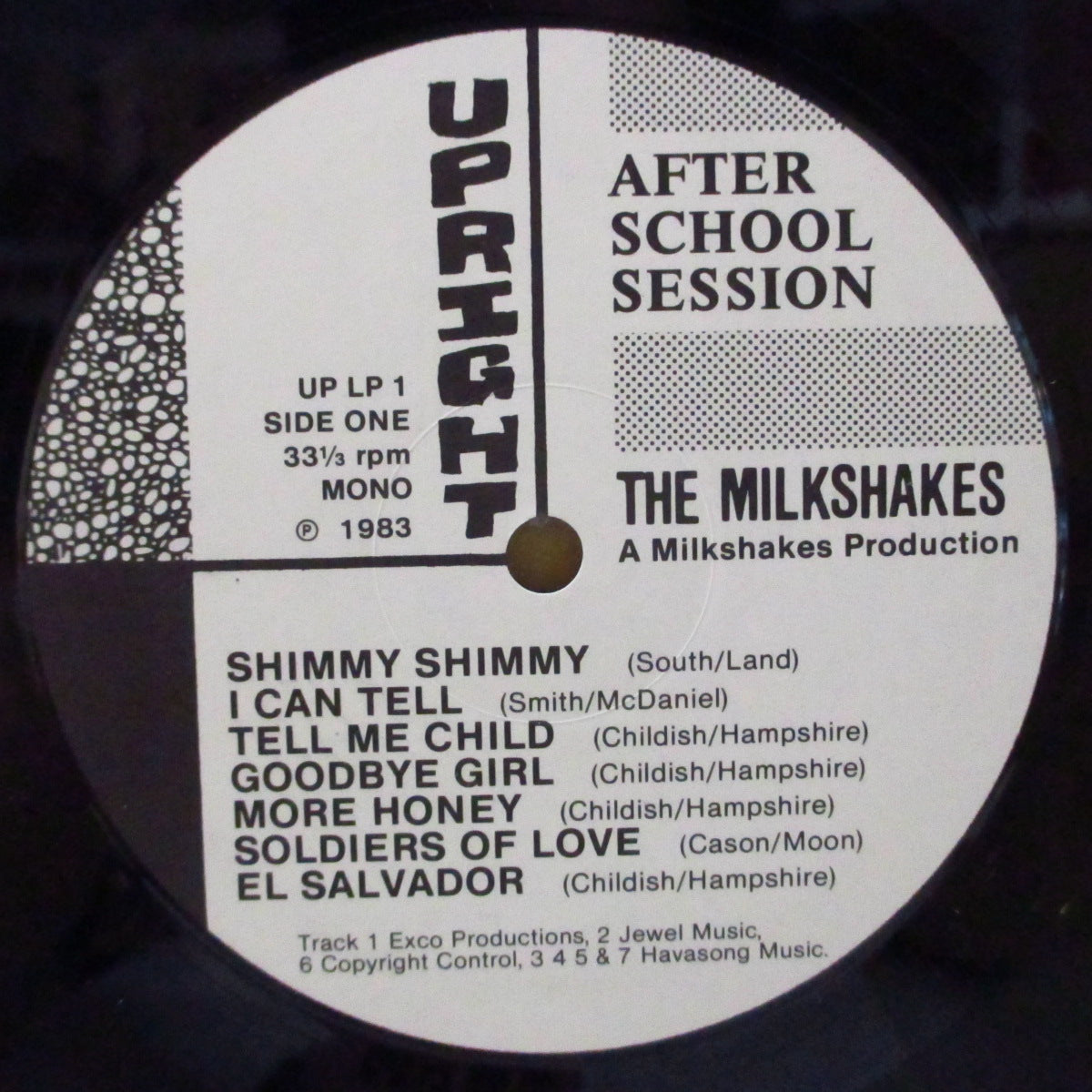 MILKSHAKES (ザ・ミルクシェイクス) - After School Session (UK オリジナル・モノラル LP-Upright/表面コーティングジャケ)