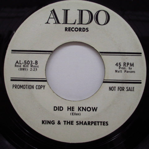 KING & THE SHARPETTES - How Do I Stand Today (Promo)