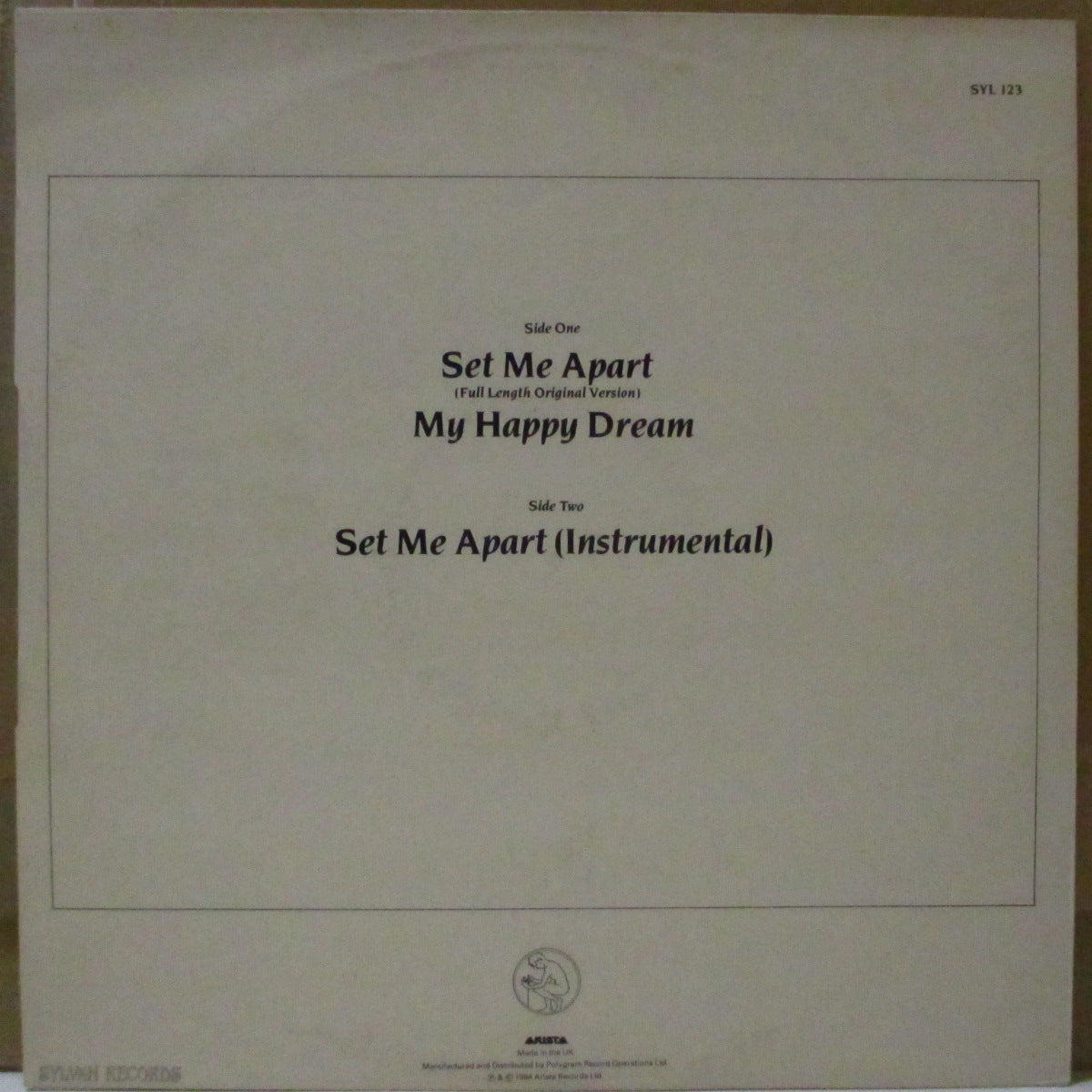 LOTUS EATERS, THE (ザ・ロータス・イーターズ) - Set Me Apart +2 (UK オリジナル 12インチ)