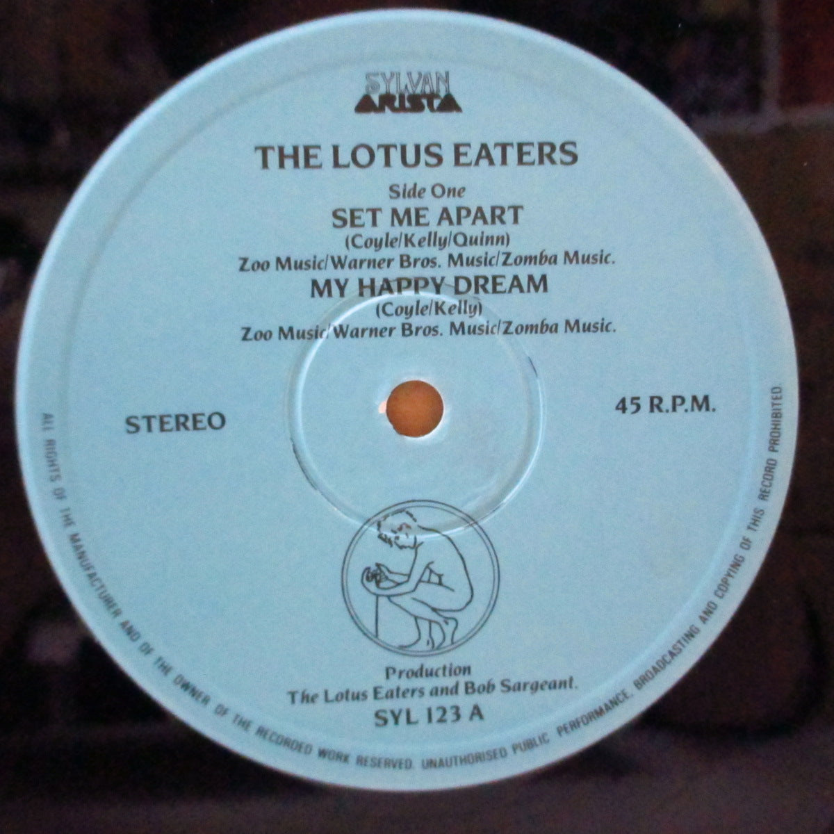 LOTUS EATERS, THE (ザ・ロータス・イーターズ) - Set Me Apart +2 (UK オリジナル 12インチ)