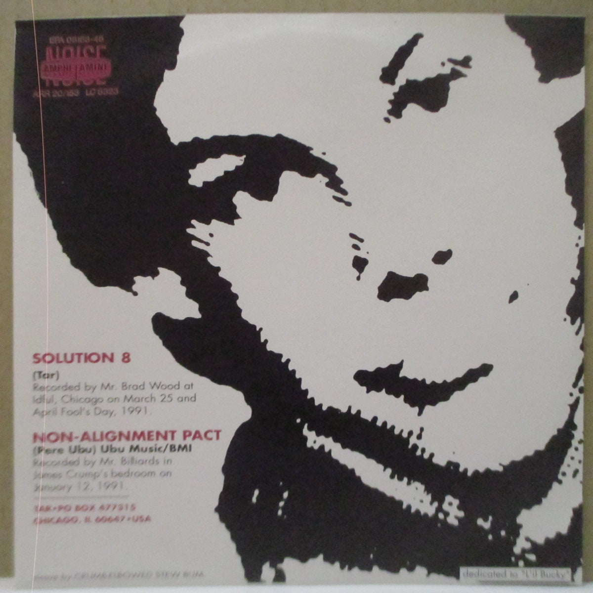 TAR (タール) - Solution 8 (German オリジナル 7インチ+マットソフト紙ジャケ/New 廃盤)