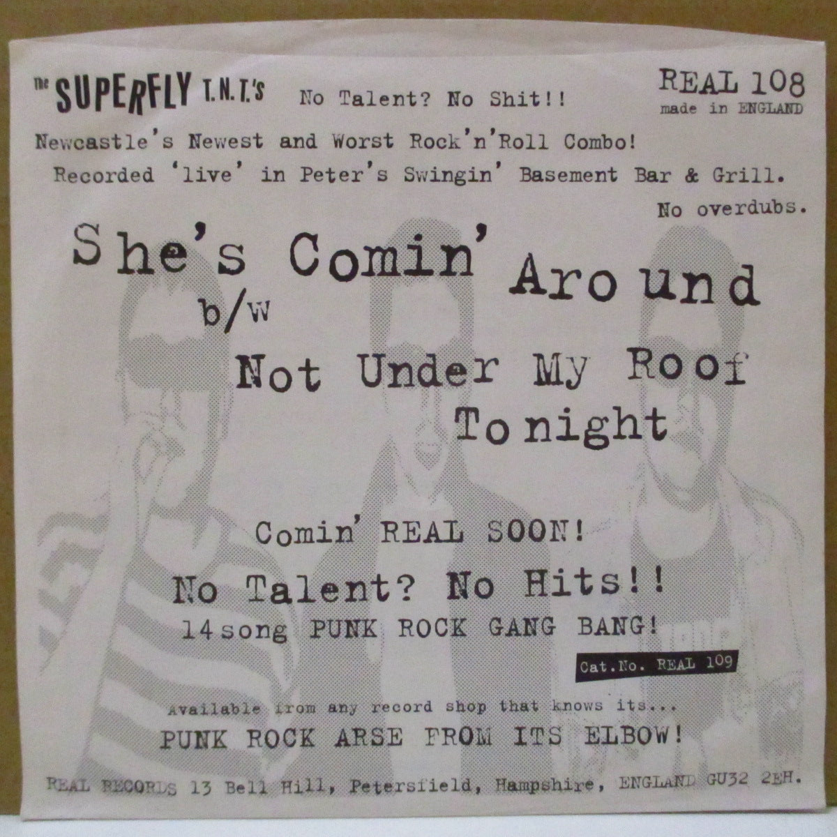 SUPERFLY T.N.T'S, THE - She's Comin' Around (UK Orig.7")