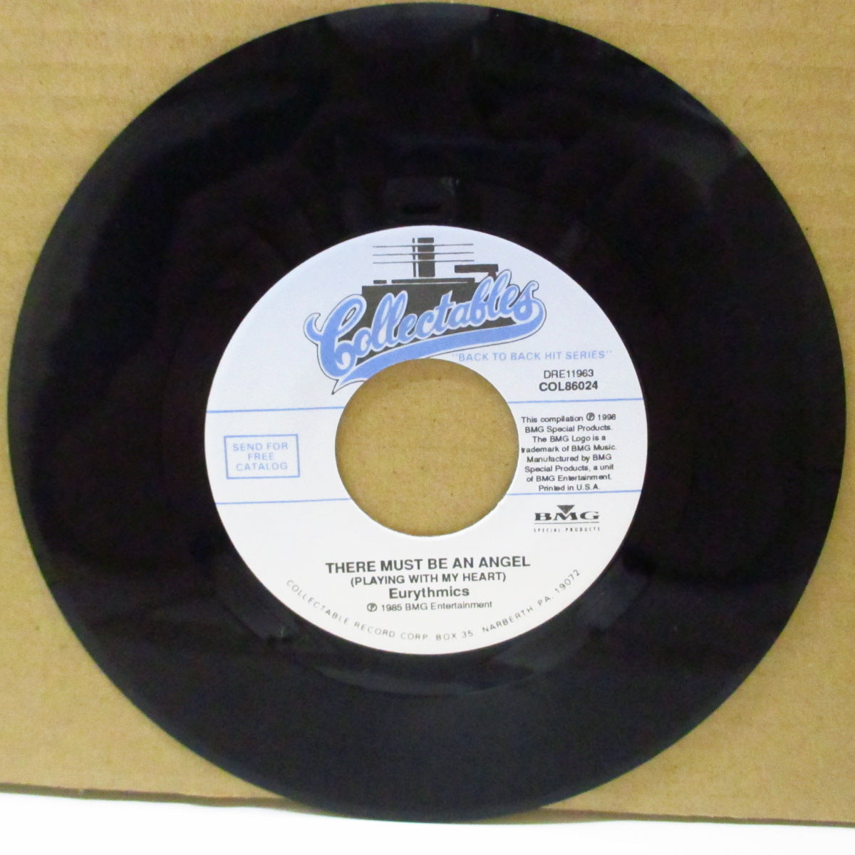 EURYTHMICS (ユーリズミックス) - Would I Lie To You (US Reissue 7")