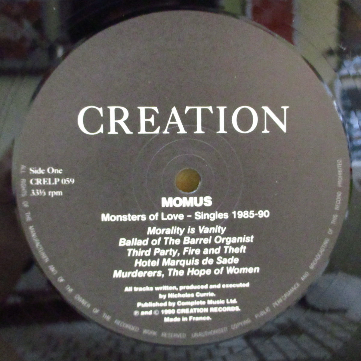 MOMUS (モーマス) - Monsters Of Love - Singles 1985-90 (UK Orig.LP)