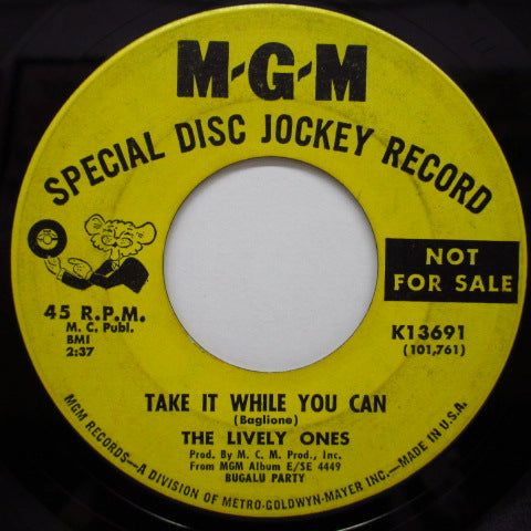 LIVELY ONES-Bugalu Movement / Take It While You Can