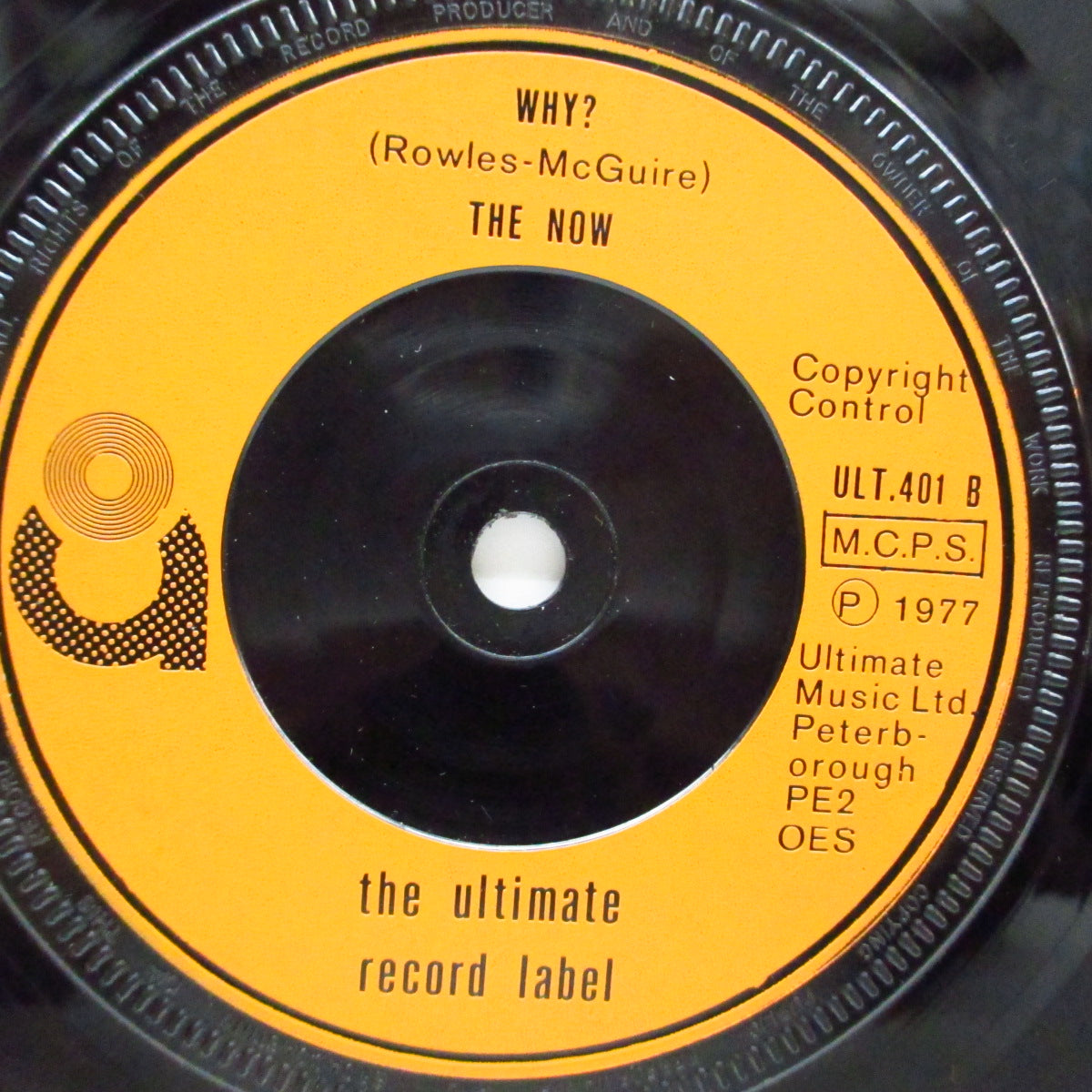 NOW, THE (ザ・ナウ) - Development Corporations (UK Orig.7"/NOPS)