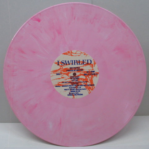 SEX PISTOLS (セックス・ピストルズ) - Pirates Of Destiny (US 限定「ピンクマーブルヴァイナル」LP/光沢見開ジャケ)