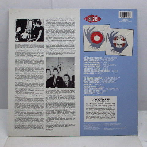 CARLO & THE BELMONTS-Carlo & The Belmonts (UK Orig.LP)
