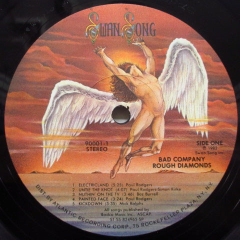BAD COMPANY (バッド・カンパニー) - Rough Diamonds (US Orig.LP)