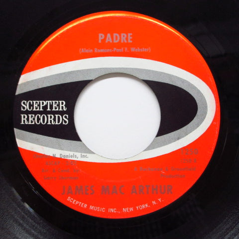 JAMES MAC ARTHUR - The Ten Commandments Of Love (Orig)