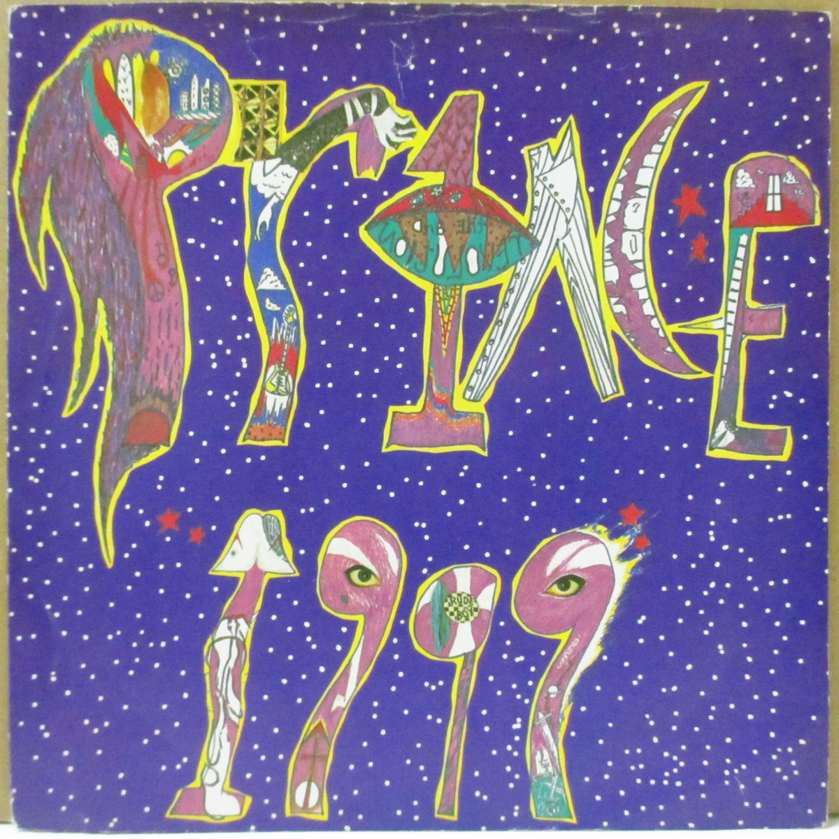 PRINCE (プリンス) - 1999 / Little Red Corvette (UK '84 再発ペーパーラベ 7"+マット・ソフトジャケ)