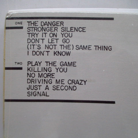 REDS, THE (ザ・レッズ) - Stronger Silence (Canada Orig.LP)