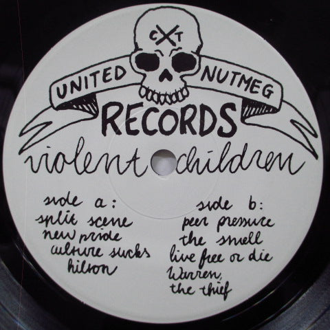 VIOLENT CHILDREN (ヴァイオレント・チルドレン) - Violent Children (US '93 再発 7"+PS)