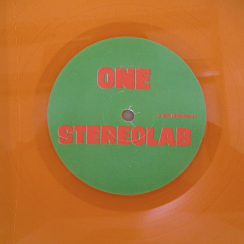 STEREOLAB (ステレオラブ) - Refried Ectoplasm : Switched On Vol.2 (UK 限定オレンジヴァイナル 2xLP+インサート/レア円形宣伝ステッカー貼付ポリ袋) '95年レア音源コンピレーション