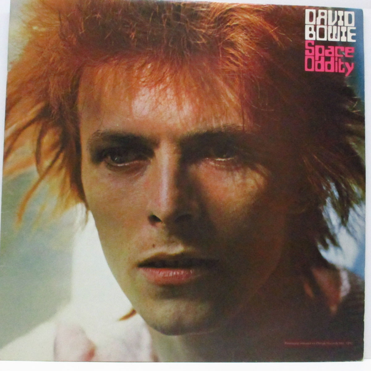 DAVID BOWIE (デヴィッド・ボウイ) - Space Oddity (UK 70's 再発オレンジラベ LP+インナー、UKポスター/Mainmanロゴジャケ)