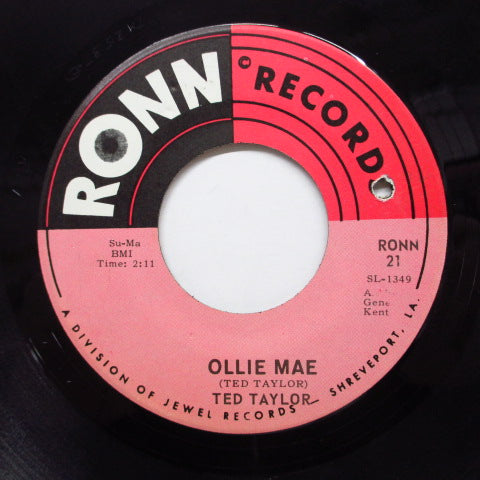 TED TAYLOR (テッド・テイラー) - Ollie Mae (Orig)