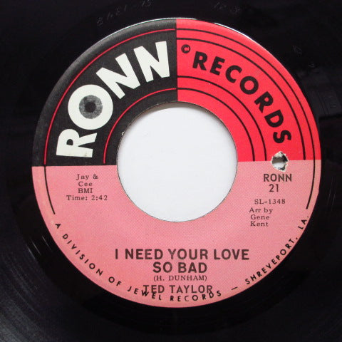 TED TAYLOR (テッド・テイラー) - Ollie Mae (Orig)