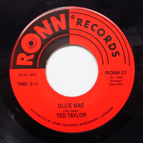 TED TAYLOR (テッド・テイラー) - Ollie Mae (80's Reissue)