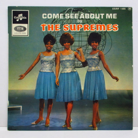 SUPREMES (シュープリームス) - Come See About Me (France Orig.EP/CFS)