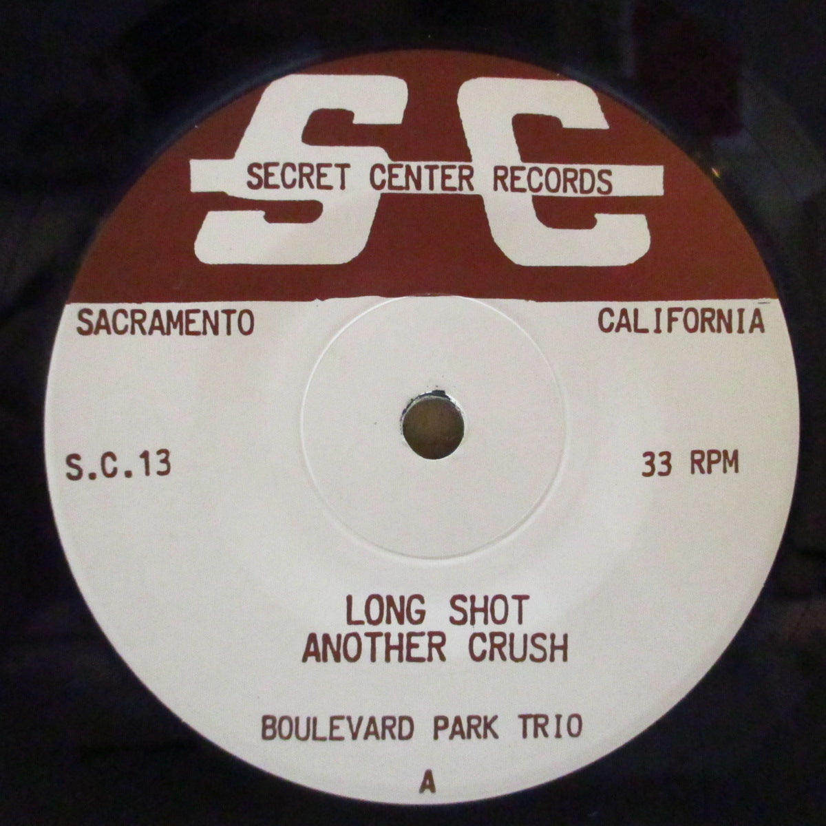 BOULVARD PARK TRIO, THE - Civic Pride E.P. (US Orig.7"+Blue PS)