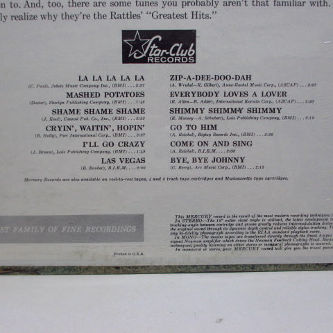 RATTLES - Rattles Greatest Hits "New Recording" (US Orig.Stereo LP)