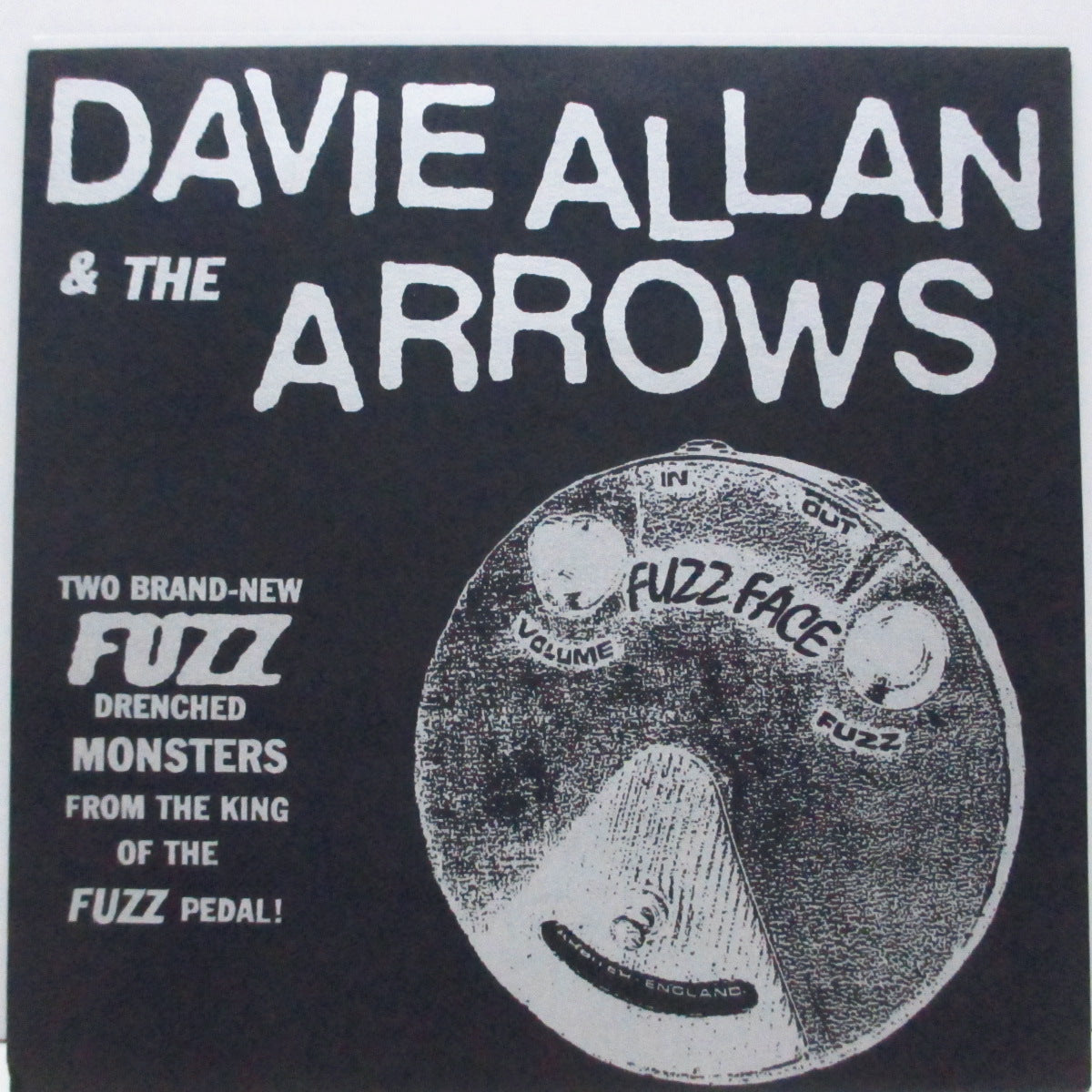 DAVIE ALLEN & THE ARROWS (デヴィ・アレン & ジ・アロウズ) - Chopper / Open Throttle (US オリジナル 7"+PS)