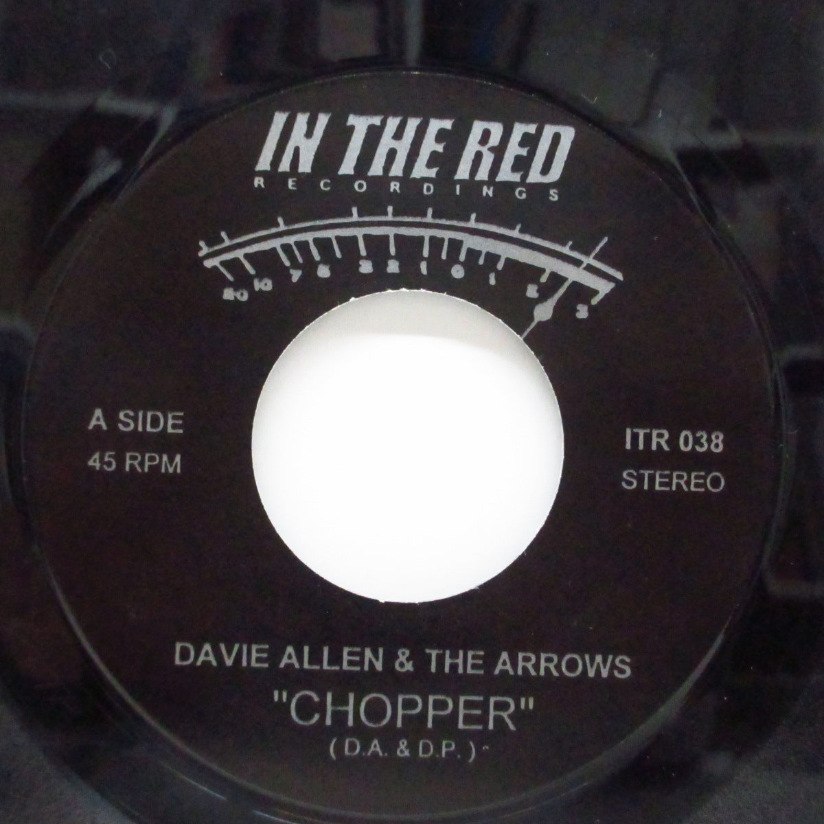 DAVIE ALLEN & THE ARROWS (デヴィ・アレン & ジ・アロウズ) - Chopper / Open Throttle (US オリジナル 7"+PS)