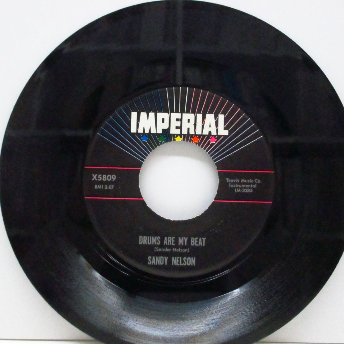 SANDY NELSON (サンディ・ネルソン) - Drums Are My Beat (US オリジナル 7")