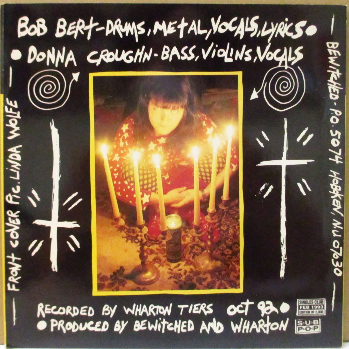 BEWITCHED (ビウィッチト) - Hey White Homey / Troll Doll (US 2000 Ltd.Yellow Vinyl 7")