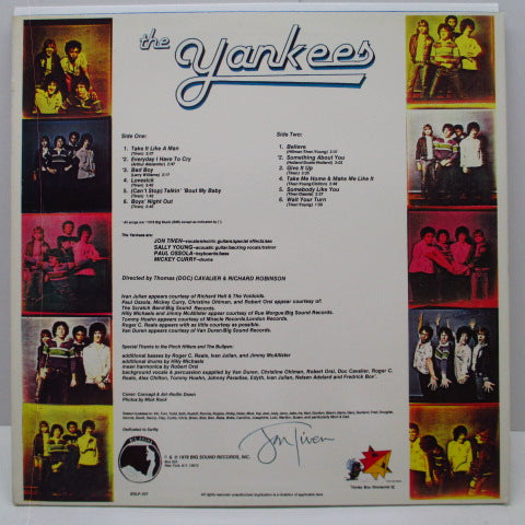 YANKEES, THE (ザ ・ヤンキース)- High 'N' Inside (US オリジナル LP/ 「廃盤 New」 ) '78年唯一アルバム!