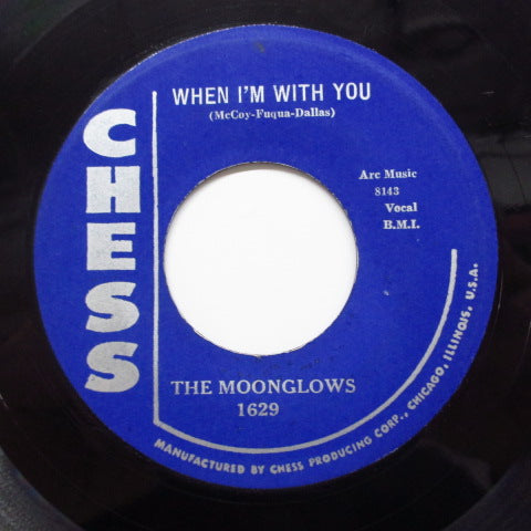 MOONGLOWS - See Saw (60's 2nd Press)