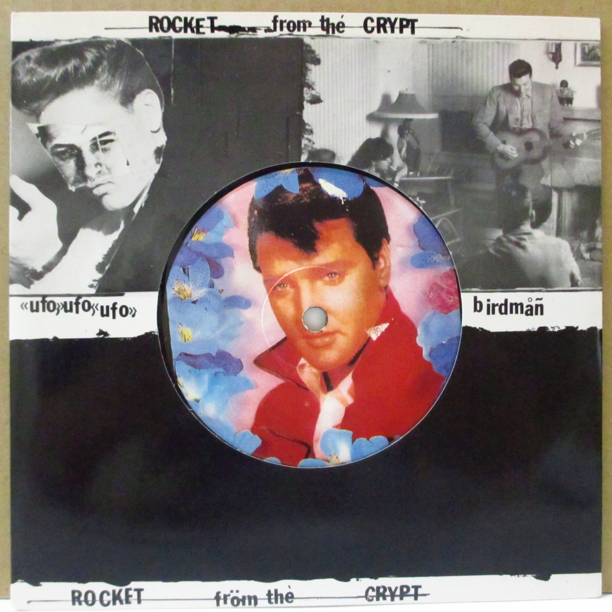 ROCKET FROM THE CRYPT (ロケット・フロム・ザ・クリプト) - Burn Mouth Off Liar With Punk Heat Blast (US Orig.7"+Insert/Die-Cut PS)