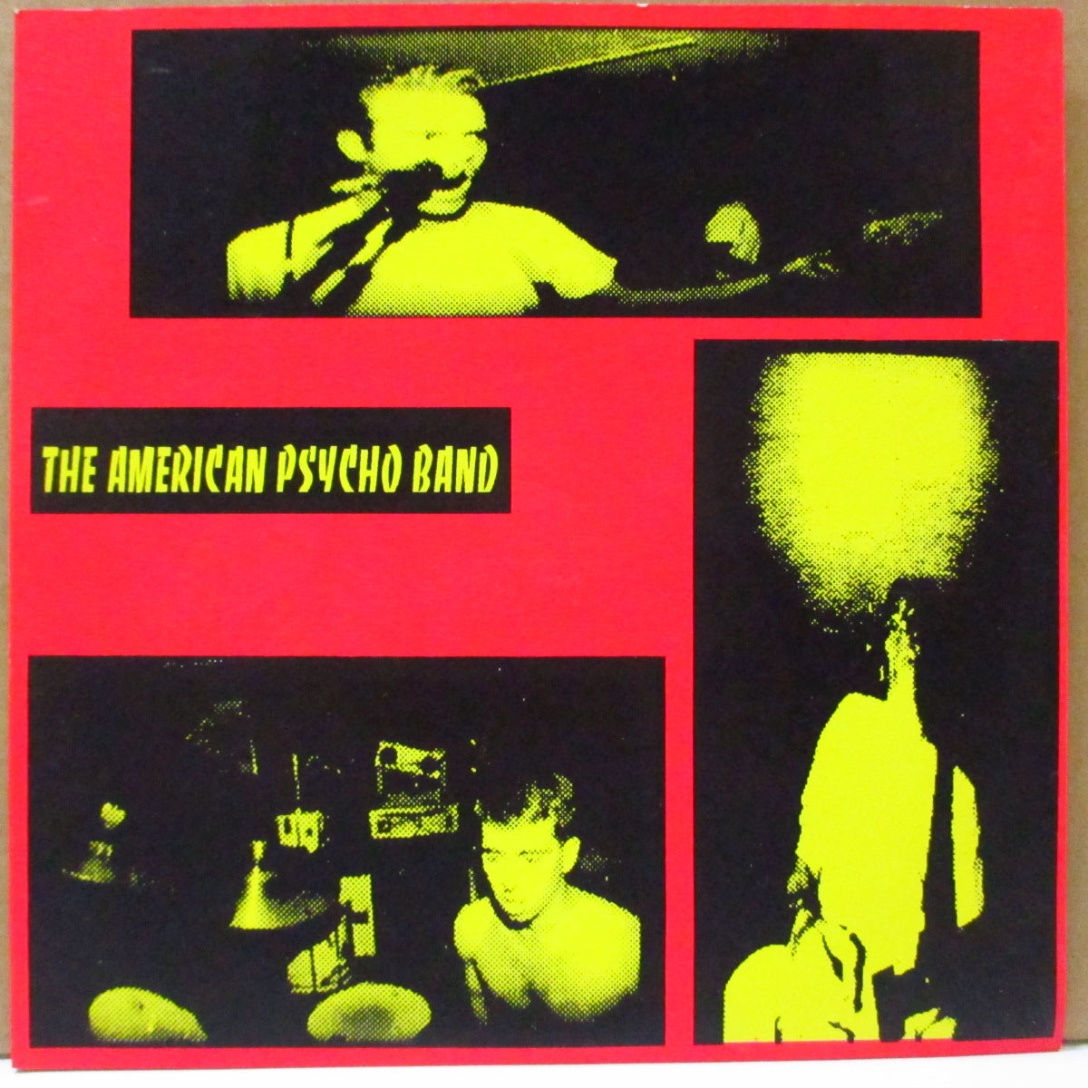 16 / AMERICAN PSYCHO BAND, THE - Powerred Milk / Cast Down (US 1,000 Limited 7"+Sticker,Inasert/Silk-Screened PS)