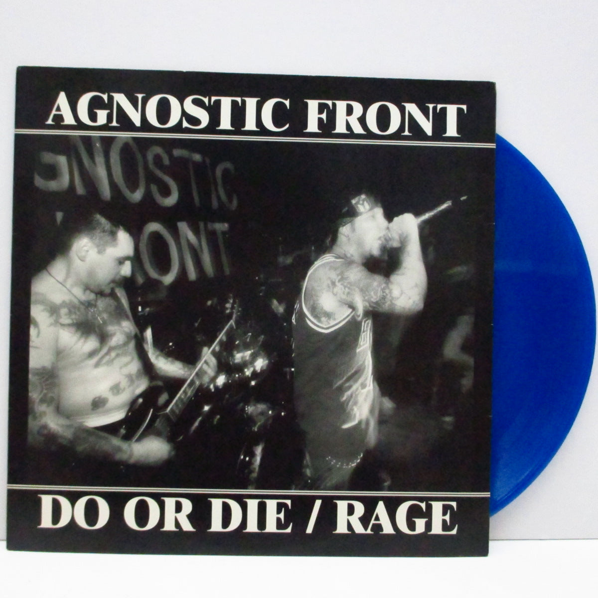 AGNOSTIC FRONT (アグノスティック・フロント) - Do Or Die / Rage (Japan 3,000 Ltd.Numbered Blue Vinyl 7")