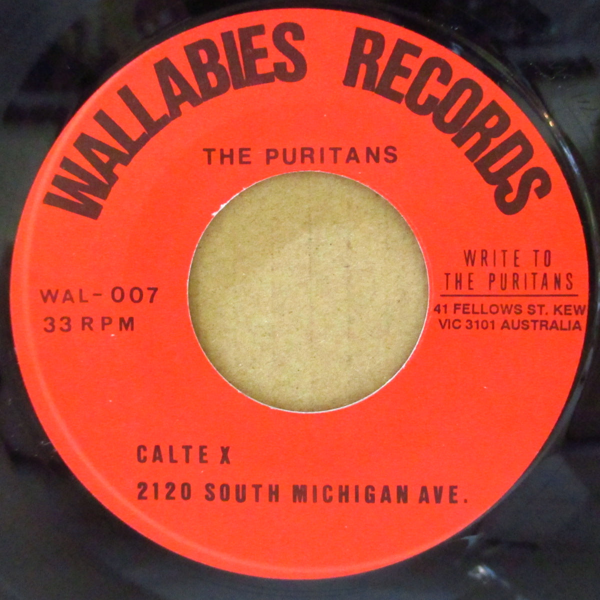 PURITANS, THE / THE BREADMAKERS (ザ・ピューリタンズ / ザ・ブレッドメイカーズ) - Caltex / Outta Gas! (Japan オリジナル 7")