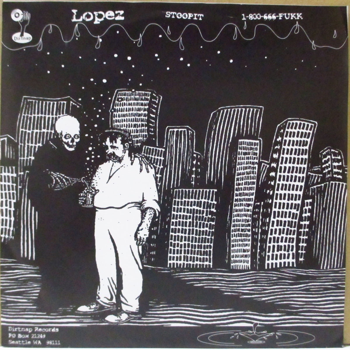 FIREBALLS OF FREEDOM / LOPEZ (ファイヤーボールズ・オブ・フリーダム / ロペス) - I Got A Line On You +2 (US 1,000枚限定パープルマーブルヴァイナル 7")