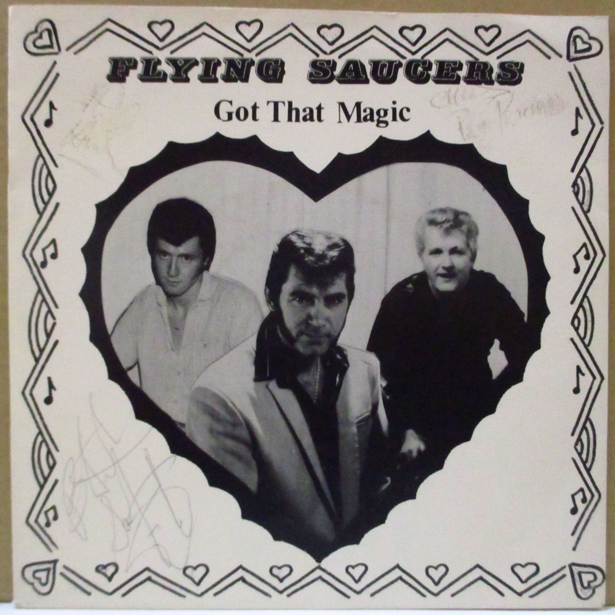 FLYING SAUCERS (フライング・ソーサーズ) - Got That Magic +3 (UK オリジナル 7"/サイン入りジャケ)