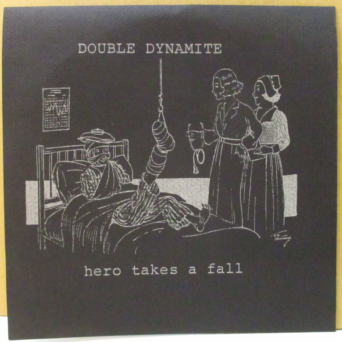 DOUBLE DYNAMITE (ダブル・ダイナマイト) - Hero Takes A Fall / Rumblin' Rose (US Orig.7")