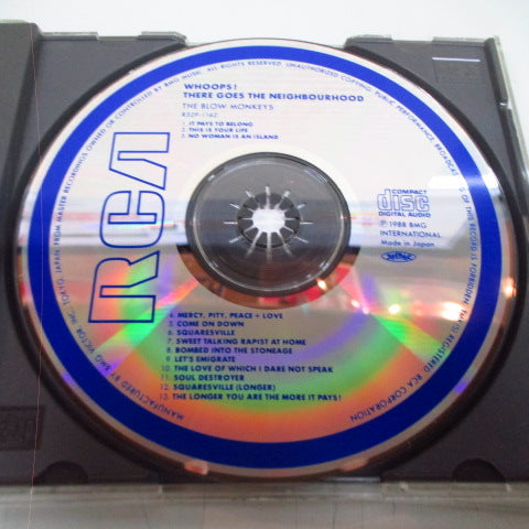 BLOW MONKEYS, THE - Whoops! THere Goes The Neighborhood (Japan Orig.CD/帯欠)