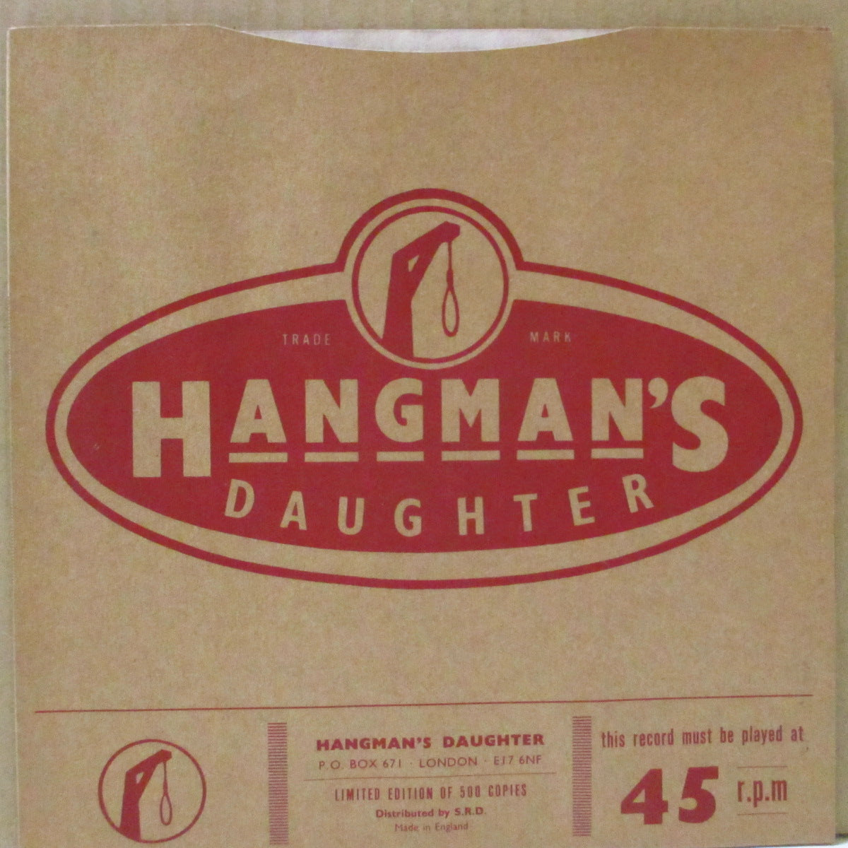 MYSTREATED, THE (ザ・ミストリーテッド) - Never Question Why (UK 500枚限定 7"/カンパニースリーブ)