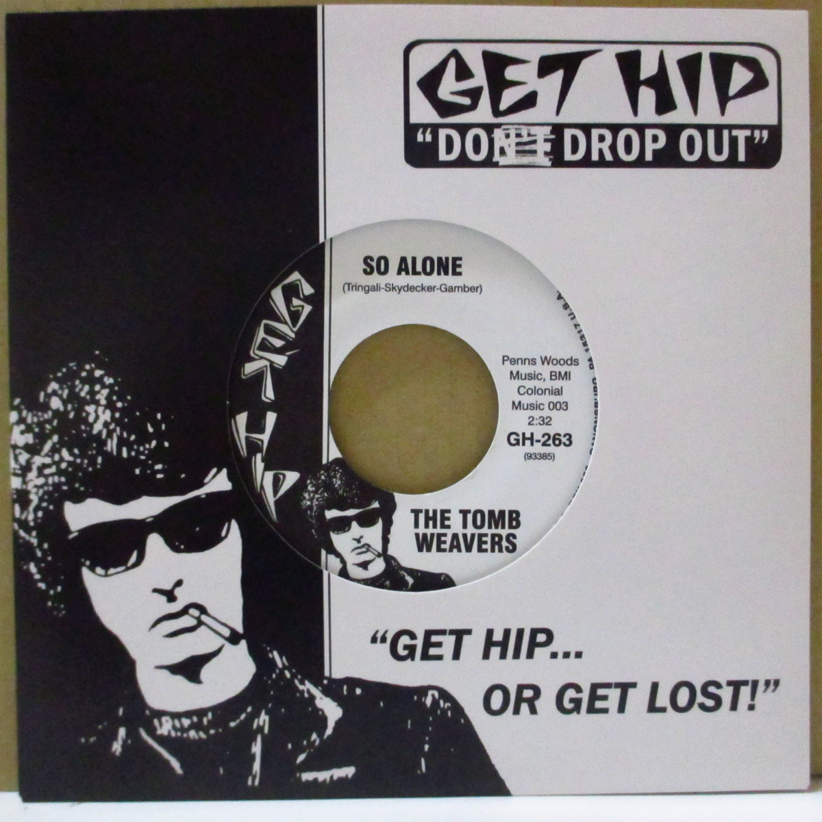 TOMB WEAVERS, THE (ザ・トゥーム・ウィーヴァーズ) - So Alone (US オリジナル 7"/カンパニースリーブ)