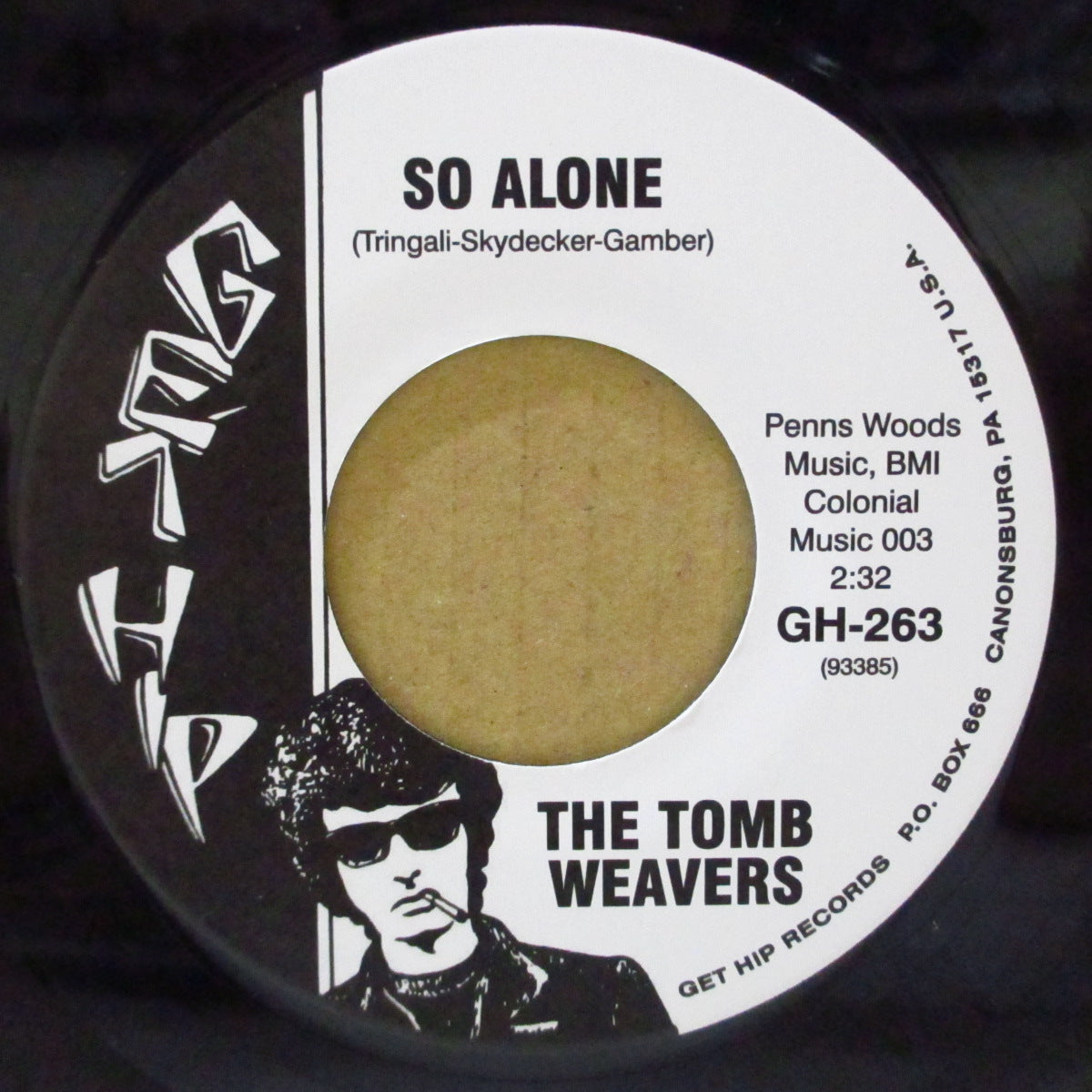 TOMB WEAVERS, THE (ザ・トゥーム・ウィーヴァーズ) - So Alone (US オリジナル 7"/カンパニースリーブ)