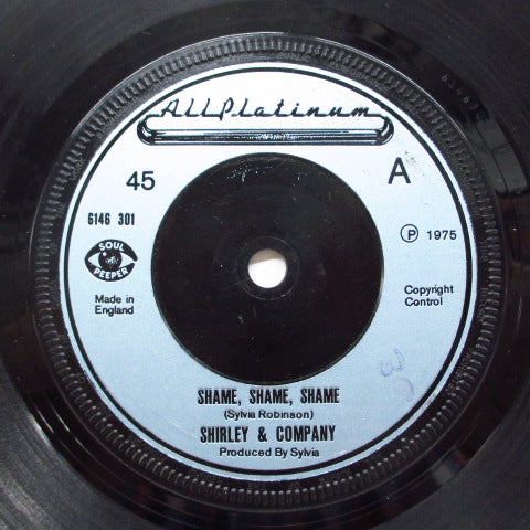 SHIRLEY AND COMPANY - Shame, Shame, Shame (UK Orig)