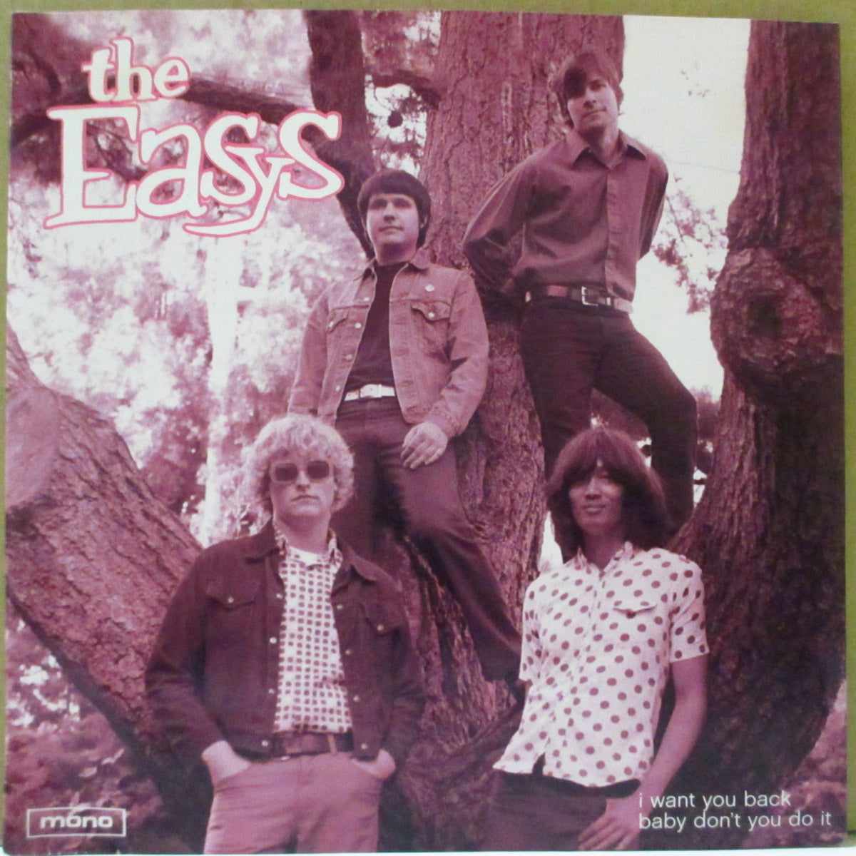 EASYS, THE (ジ・イージーズ) - I Want You Back (US 限定ホワイトヴァイナル・モノラル 7"/廃盤 New)