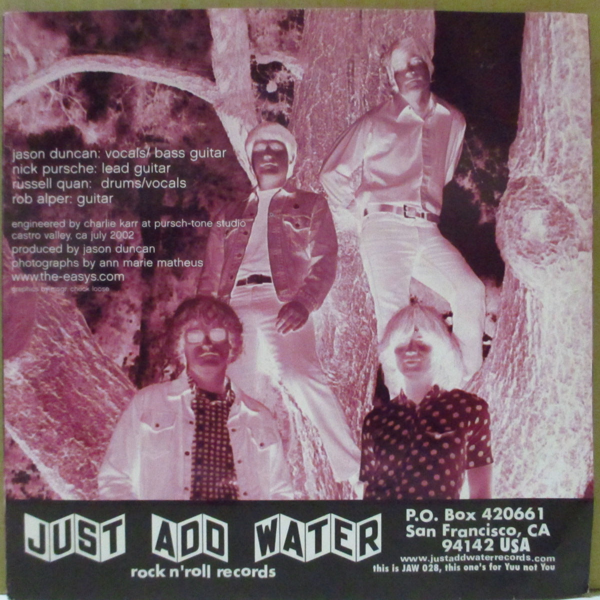 EASYS, THE (ジ・イージーズ) - I Want You Back (US 限定ホワイトヴァイナル・モノラル 7"/廃盤 New)